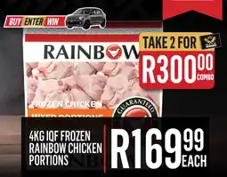 Bluff Meat Supply Rainbow IQF Frozen Chicken Portions offer