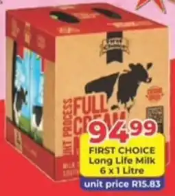 M.A Powertrade FIRST CHOICE Long Life Milk offer
