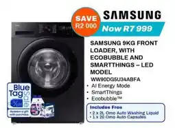 Expert SAMSUNG 9KG FRONT LOADER offer
