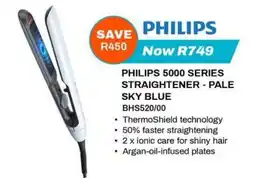 Expert PHILIPS 5000 SERIES STRAIGHTENER - PALE SKY BLUE offer