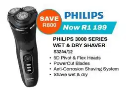 Expert Philips 3000 series wet & dry shaver offer
