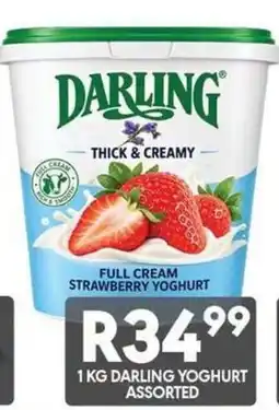OBC Meat & Chicken Darling Thick & Creamy Full Cream Strawberry Yoghurt Assorted offer
