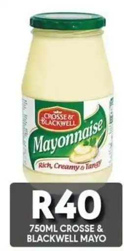OBC Meat & Chicken Crosse & Blackwell Mayonnaise offer