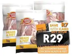 OBC Meat & Chicken Country Range Chicken Heads & Feet offer