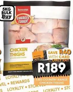 OBC Meat & Chicken Country Range Chicken Thighs offer