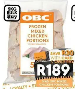 OBC Meat & Chicken OBC Frozen Mixed Chicken Portions offer