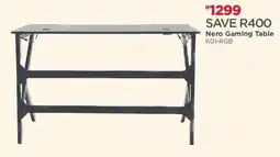 House & Home Nero Gaming Table offer