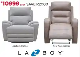 House & Home Laz Boy Adelaide Incliner/ New Town Incliner offer