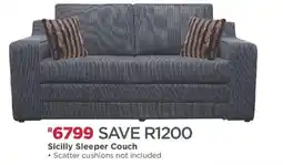 House & Home Sicilly Sleeper Couch offer