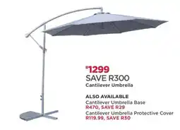 House & Home Cantilever Umbrella offer