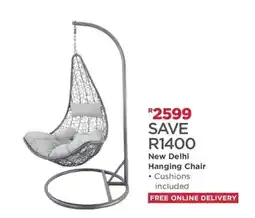 House & Home New Delhi Hanging Chair offer