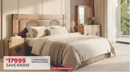 House & Home 5-Piece Amber Bedroom Suite offer