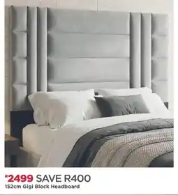 House & Home Gigi Block Headboard offer