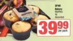 KwikSpar SPAR Bakery Muffins Assorted offer