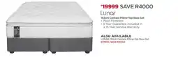 House & Home Lunar 183cm Centara Pillow-Top Base Set offer