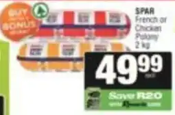 KwikSpar SPAR French or Chicken Polony offer