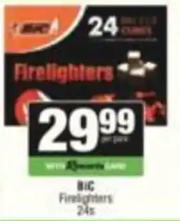 KwikSpar BIC Firelighters offer