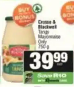 KwikSpar Crosse & Blackwell Tangy Mayonnaise offer