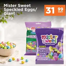 Check Star Mister Sweet Speckled Eggs/Giant offer