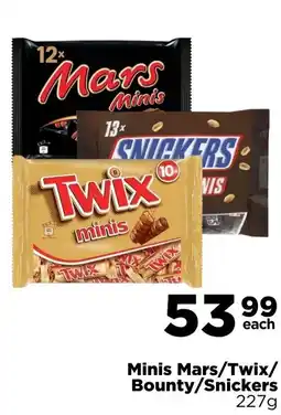 Check Star Minis Mars/Twix/Bounty/Snickers offer