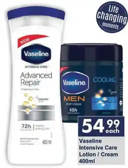 President Hyper Vaseline Intensive Care Lotion / Cream offer