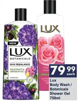 President Hyper Lux Body Wash / Botanicals Shower Gel offer