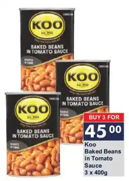 President Hyper Koo Baked Beans in Tomato Sauce offer