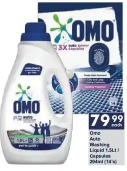 President Hyper Omo Auto Washing Liquid offer