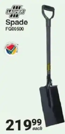 Lasher Spade