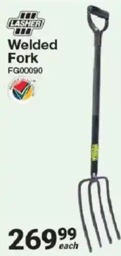 Mica Lasher Welded Fork offer