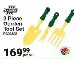 Mica Lasher 3 Piece Garden Tool Set offer