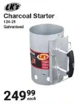 Mica LK's Charcoal Starter offer