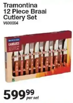 Mica Tramontina 12 Piece Braai Cutlery Set offer