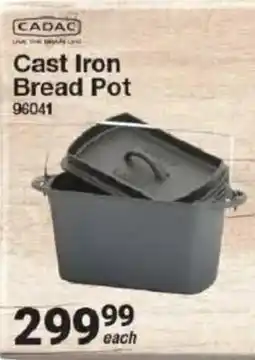 Mica CADAC Cast Iron Bread Pot offer