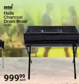 Mica Helix Charcoal Drum Braai offer