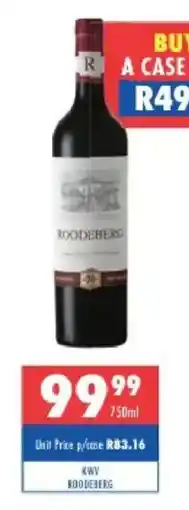 Ultra Liquors RooDeberg offer