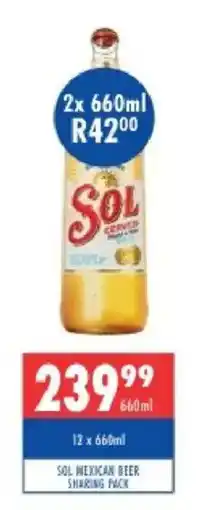 Ultra Liquors SOL MEXICAN BEER offer