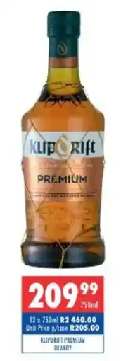 Ultra Liquors Kliporift Premium Brandy offer