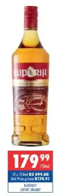 Kliporift Export Brandy