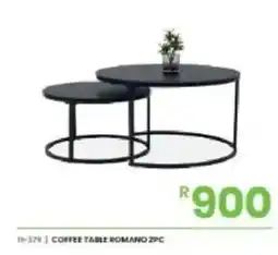 Fair Price COFFEE TABLE ROMANO 2PC offer