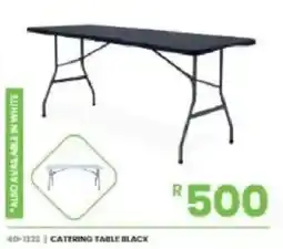 Fair Price CATERING TABLE BLACK offer