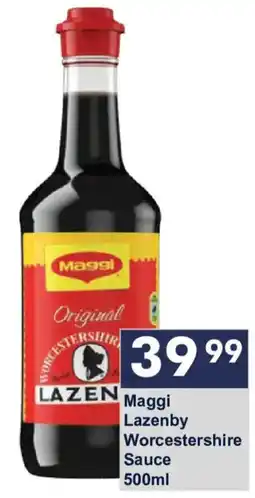 President Hyper Maggi Lazenyby Worcestershire Sauce offer