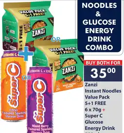 President Hyper Noodles & Glucose Energy Drink Combo offer