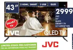President Hyper JVC QLED TV offer