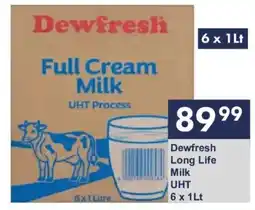 President Hyper Dewfresh Full Cream Milk UHT Process offer