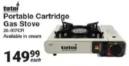 Mica total Portable Cartridge Gas Stove offer