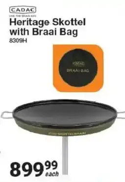 Mica CADAC Heritage Skottel with Braai Bag offer