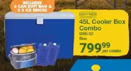 Mica BORN FREE 45L Cooler Box Combo offer