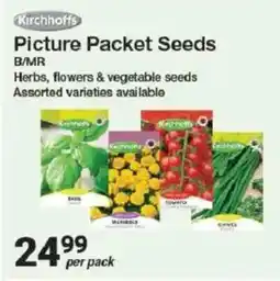 Mica Kirchhoff's Picture Packet Seeds Assorted offer