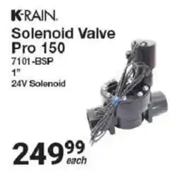 Mica K-Rain Solenoid Valve Pro 150 offer